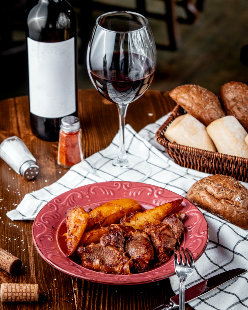 Osso Bucco à la Sauce Vin Rouge : Une Fusion Italo-Française